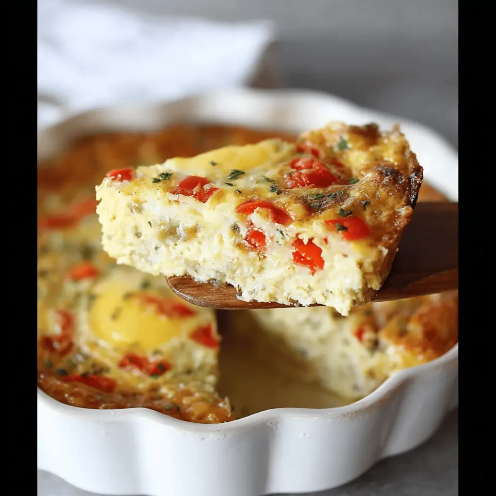 Baked Cottage Cheese Eggs