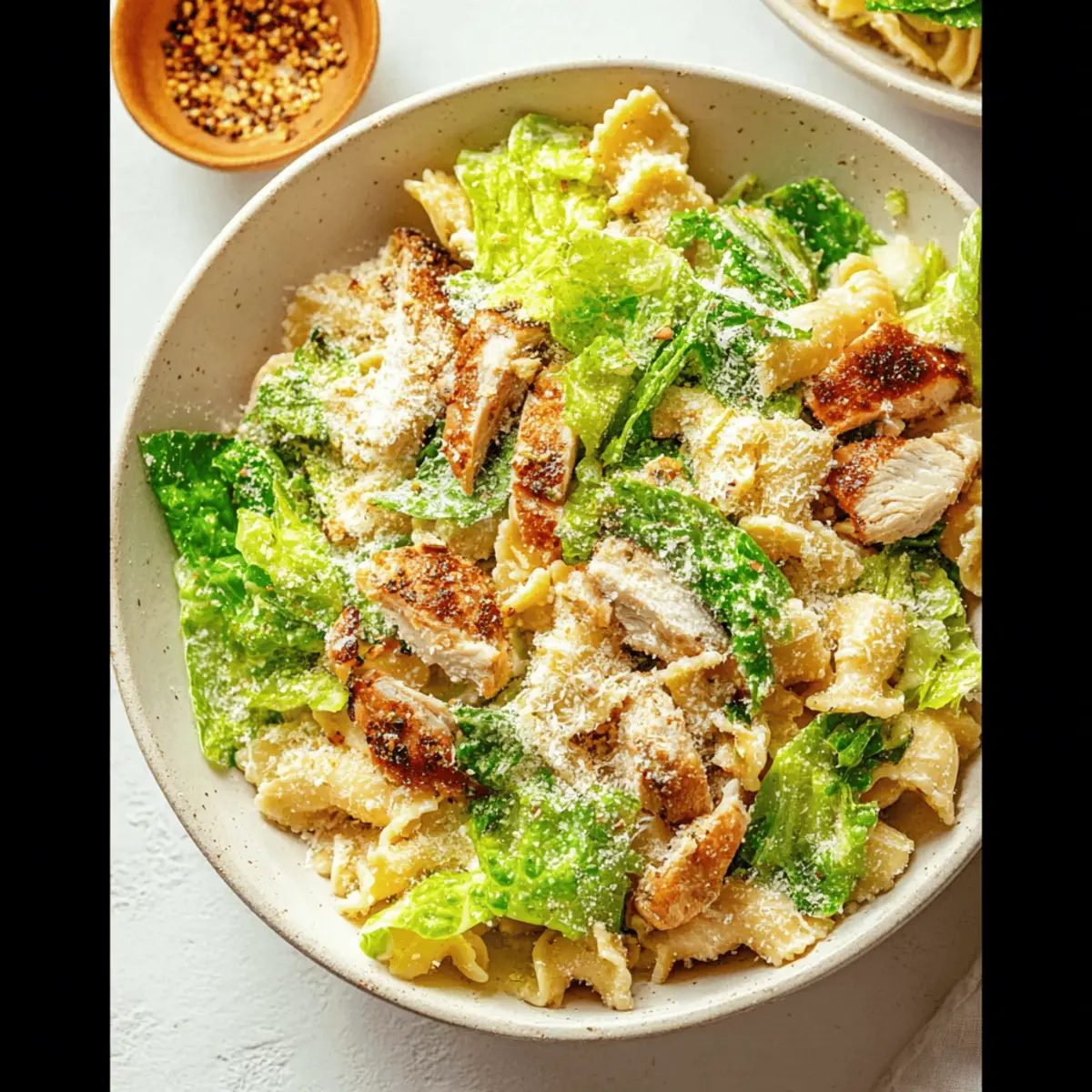Chicken Caesar Pasta Salad: The Best Fresh Twist Ever!