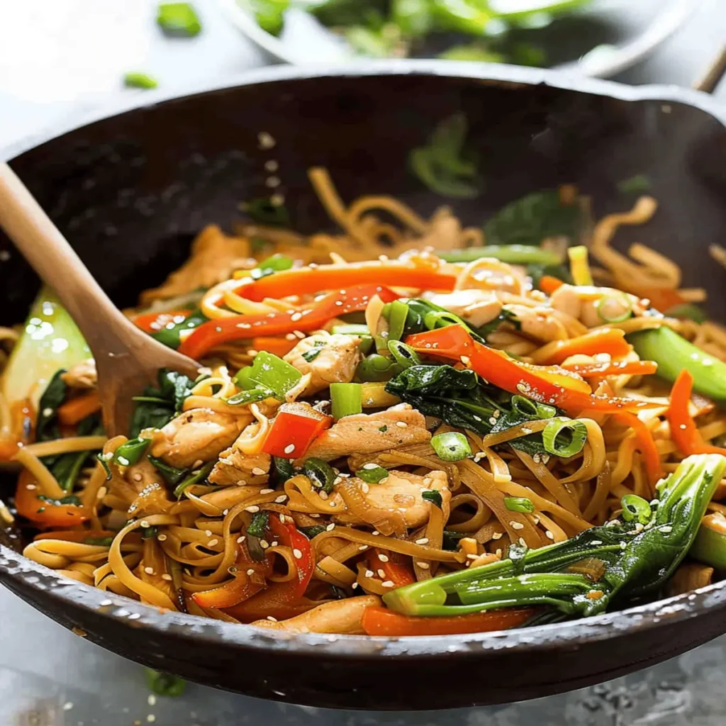 Chicken Stir Fry Noodles