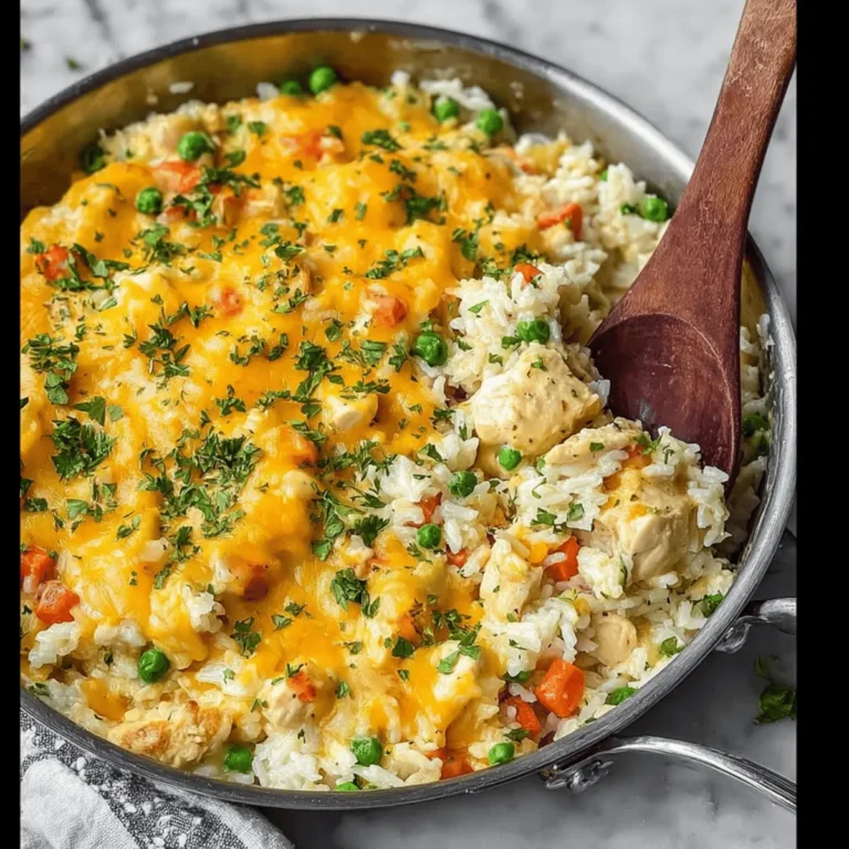 Creamy Chicken and Rice Skillet