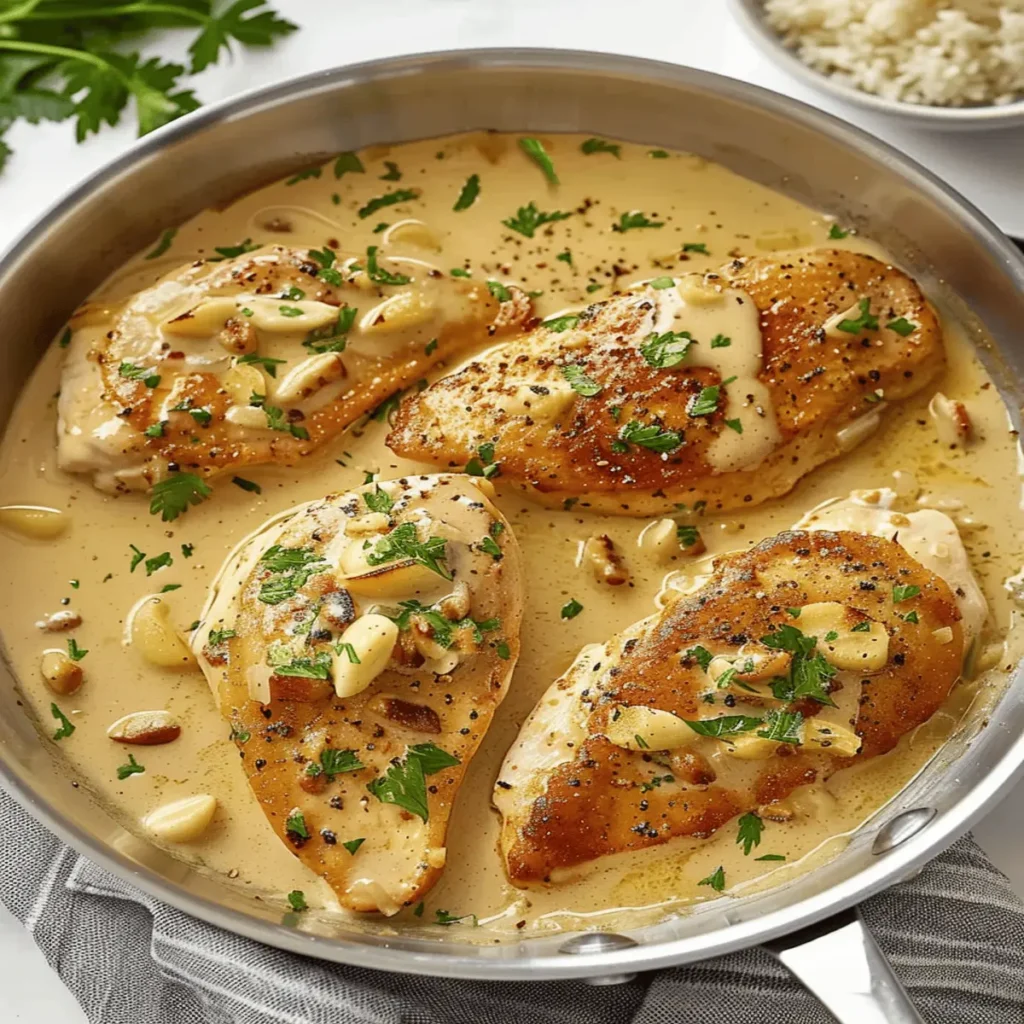 Creamy Garlic Chicken