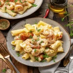 Creamy Jamaican Shrimp Rasta Pasta