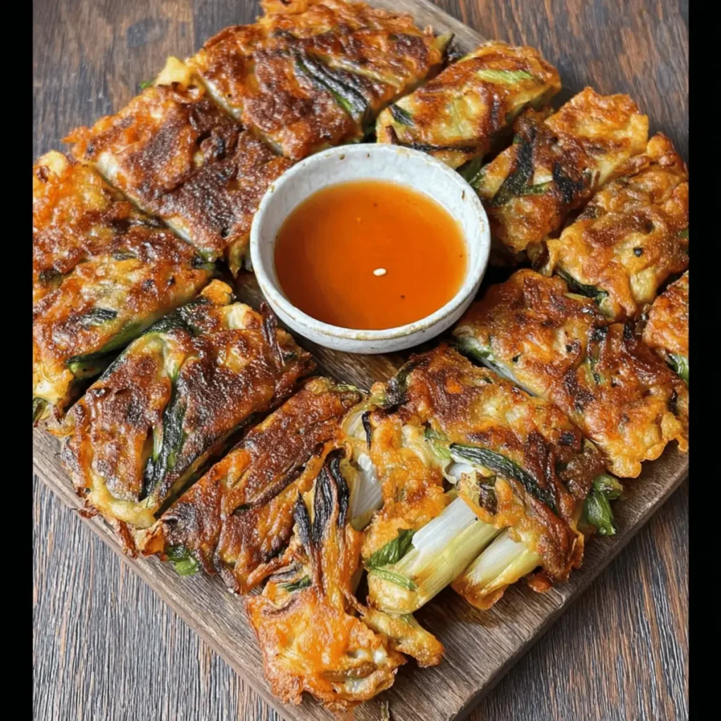 Crispy Korean Spring Onion Pancake