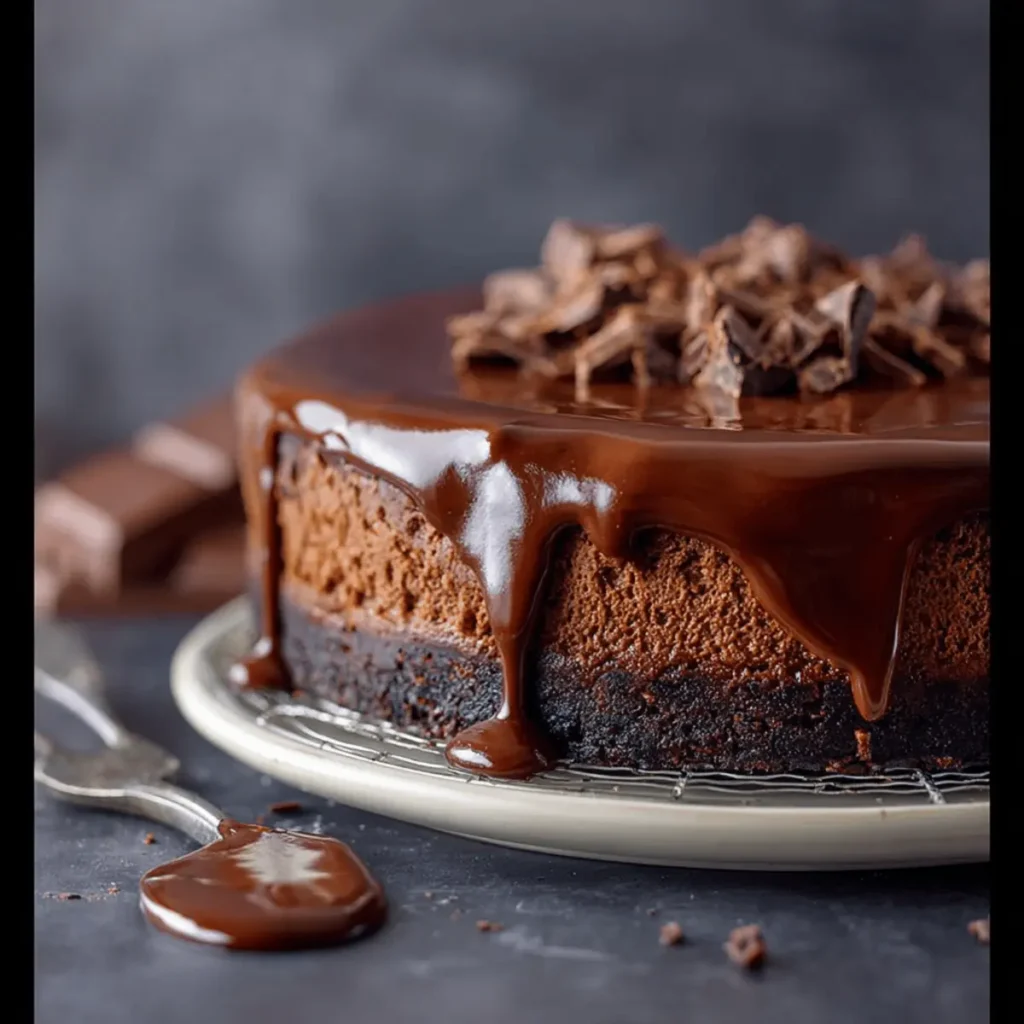Dark Chocolate Cheesecake