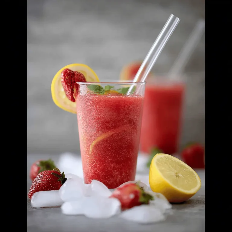 Frozen Strawberry Lemonade