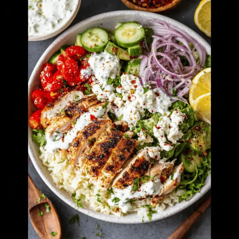 Greek Chicken Bowls