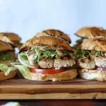 Hawaiian Turkey Burger Sliders