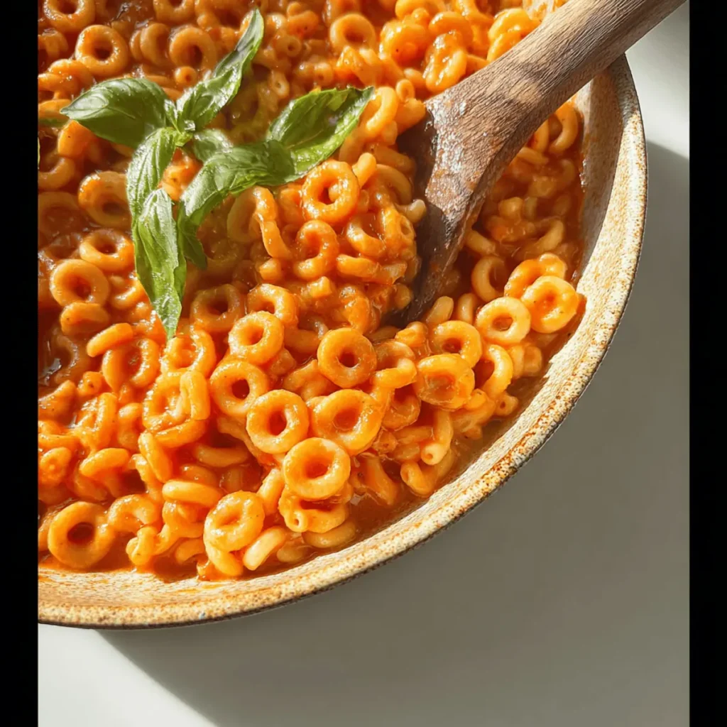 Homemade Spaghettios