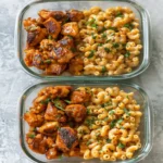 Honey Garlic Butter Chicken Mac and Cheese