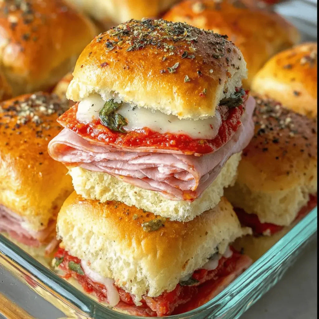 Hot Italian Sub Sliders