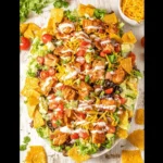 Loaded Chicken Taco Salad