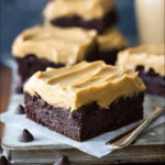 Peanut Butter Frosted Brownies