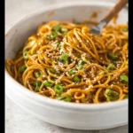Quick & Easy Asian Sesame Noodles