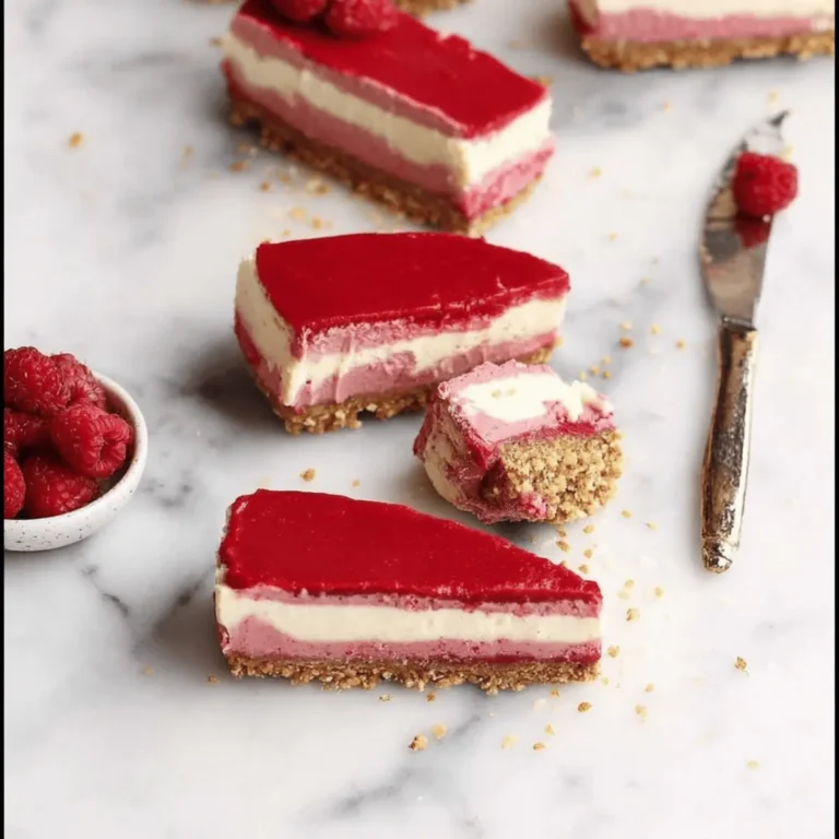 Raspberry Vegan Cheesecake