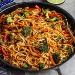 Simple Veggie Lo Mein Flavorful and Easy Dinner Prep
