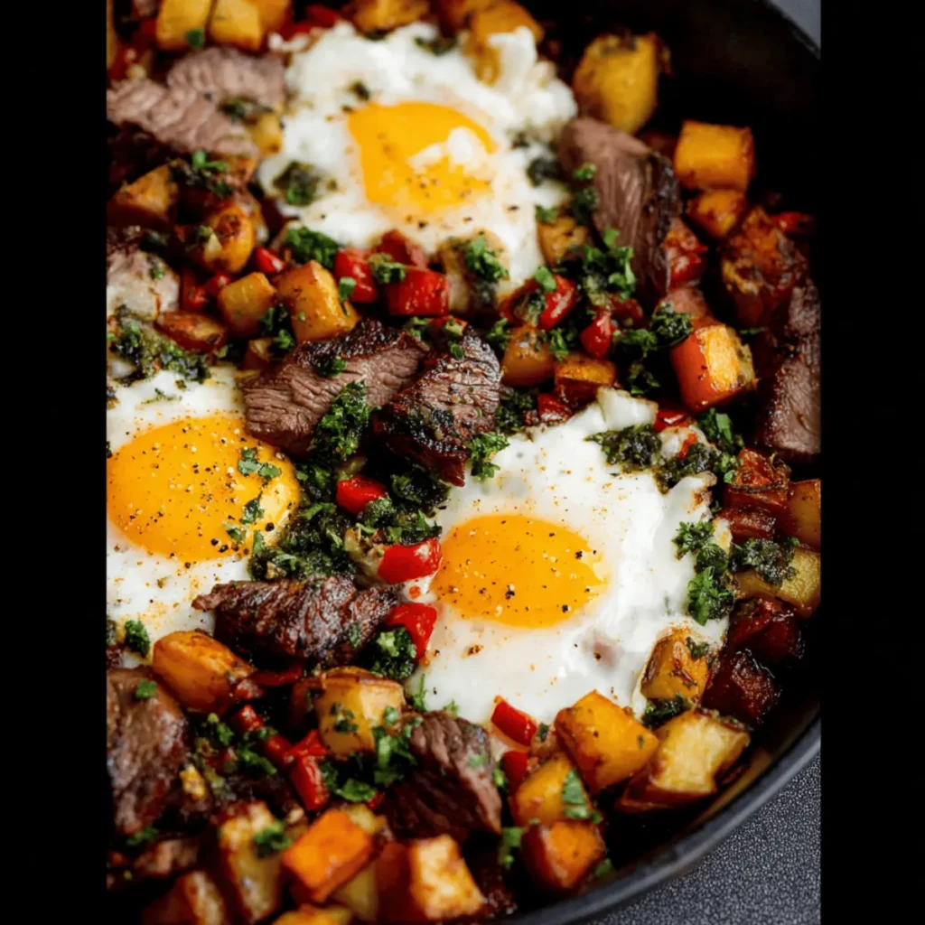 Steak and Potato Breakfast Hash