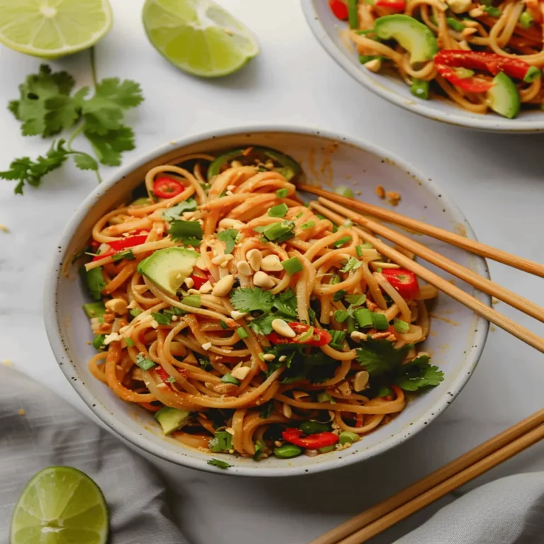 Thai Peanut Noodles