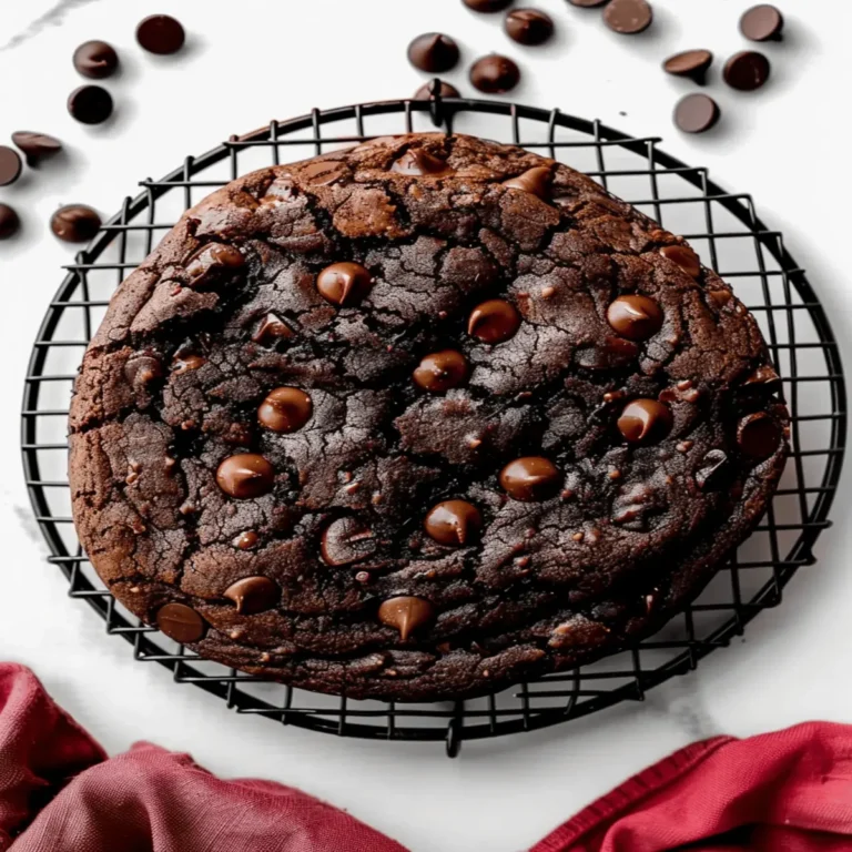 1 Giant Double Chocolate Cookie