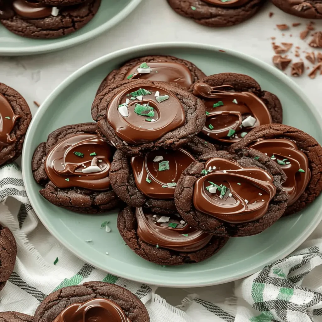 Andes Mint Chocolate Cookies