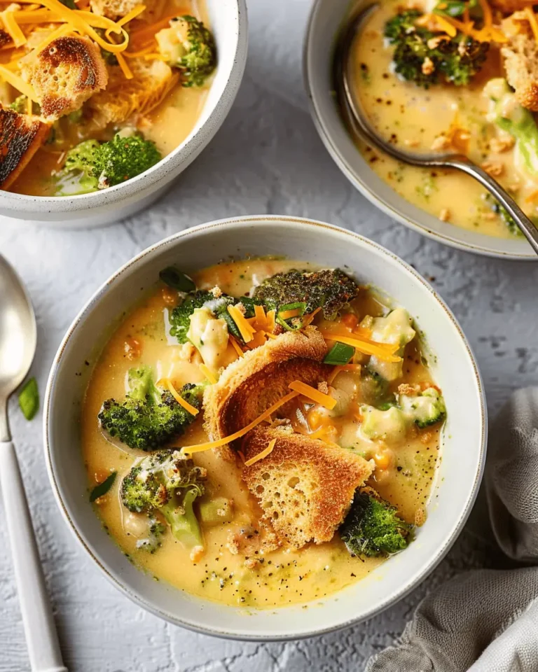 Broccoli Cheddar Soup