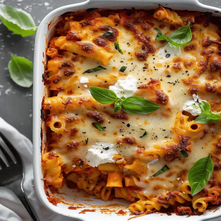 Burrata Baked Ziti