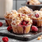 Buttermilk Raspberry Muffins [40 Minutes]