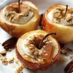 Cheesecake Stuffed Baked Apples