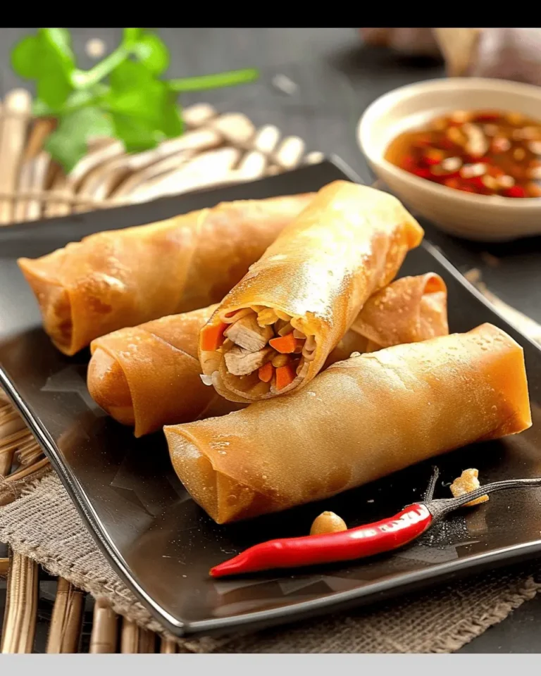 Chicken Spring Rolls: An Amazing Ultimate Recipe