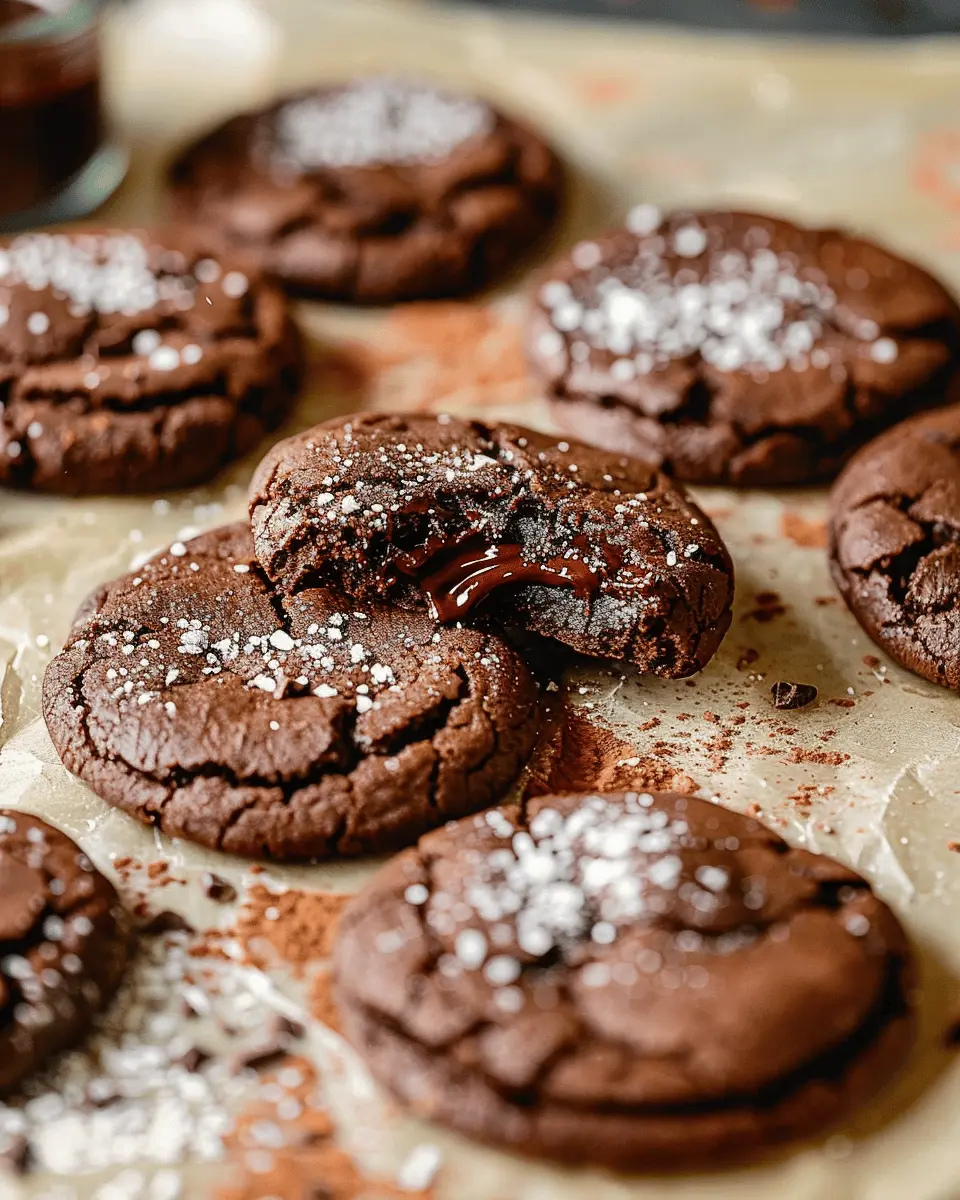 Chocolate Lava Cookies