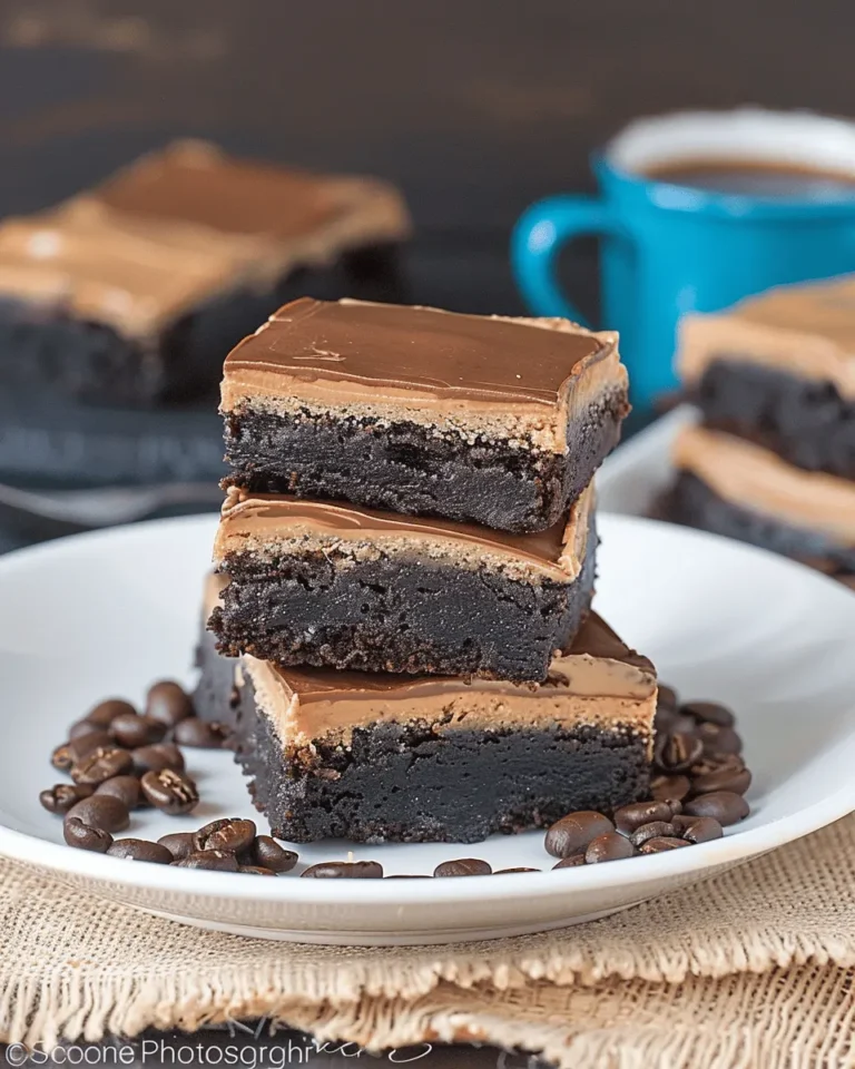 Coffee and Cream Brownies