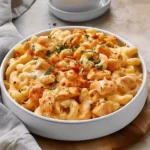Creamy Buffalo Chicken Mac and Cheese