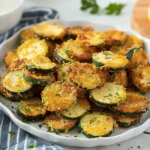 Crispy Buttery Fried Zucchini