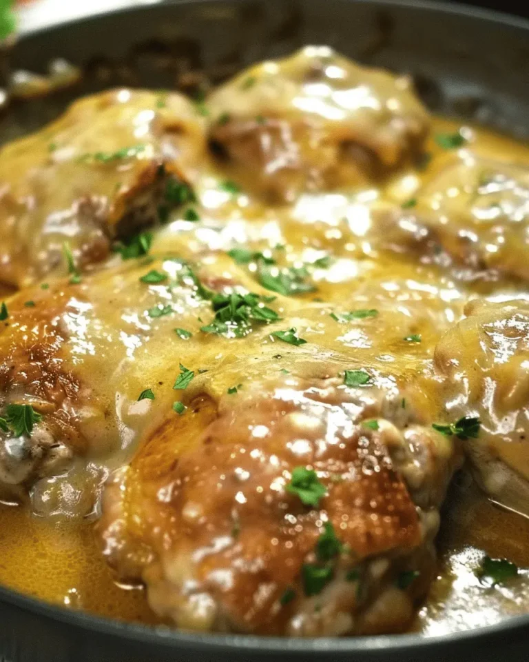 Delicious Southern Smothered Chicken