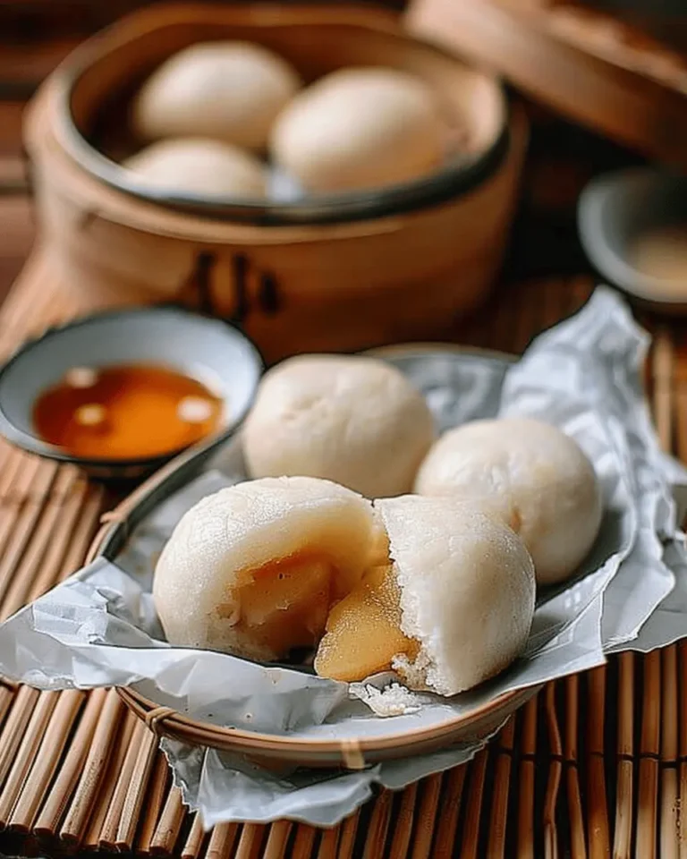 Dim Sum Steamed Custard Buns