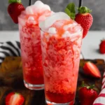 Dirty strawberry soda