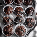 Double Chocolate Espresso Muffins