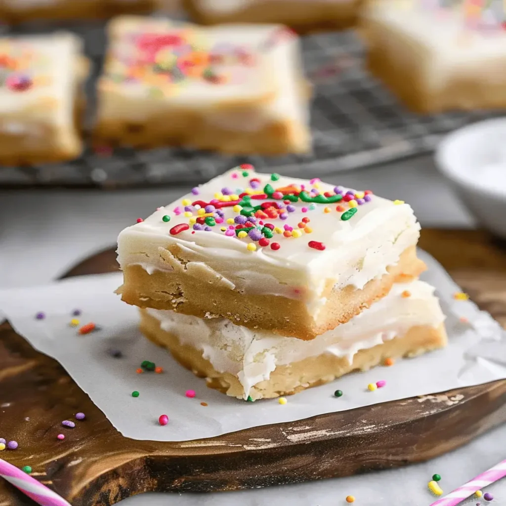 Easy Bar Sugar Cookie Recipe