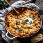 Easy & Cheesy Spaghetti Pie