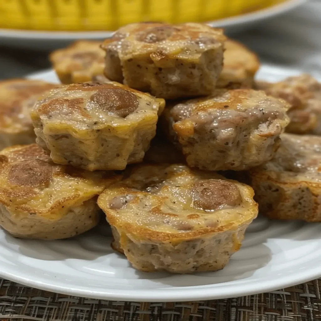 Easy Sausage Pancake Bites Recipe