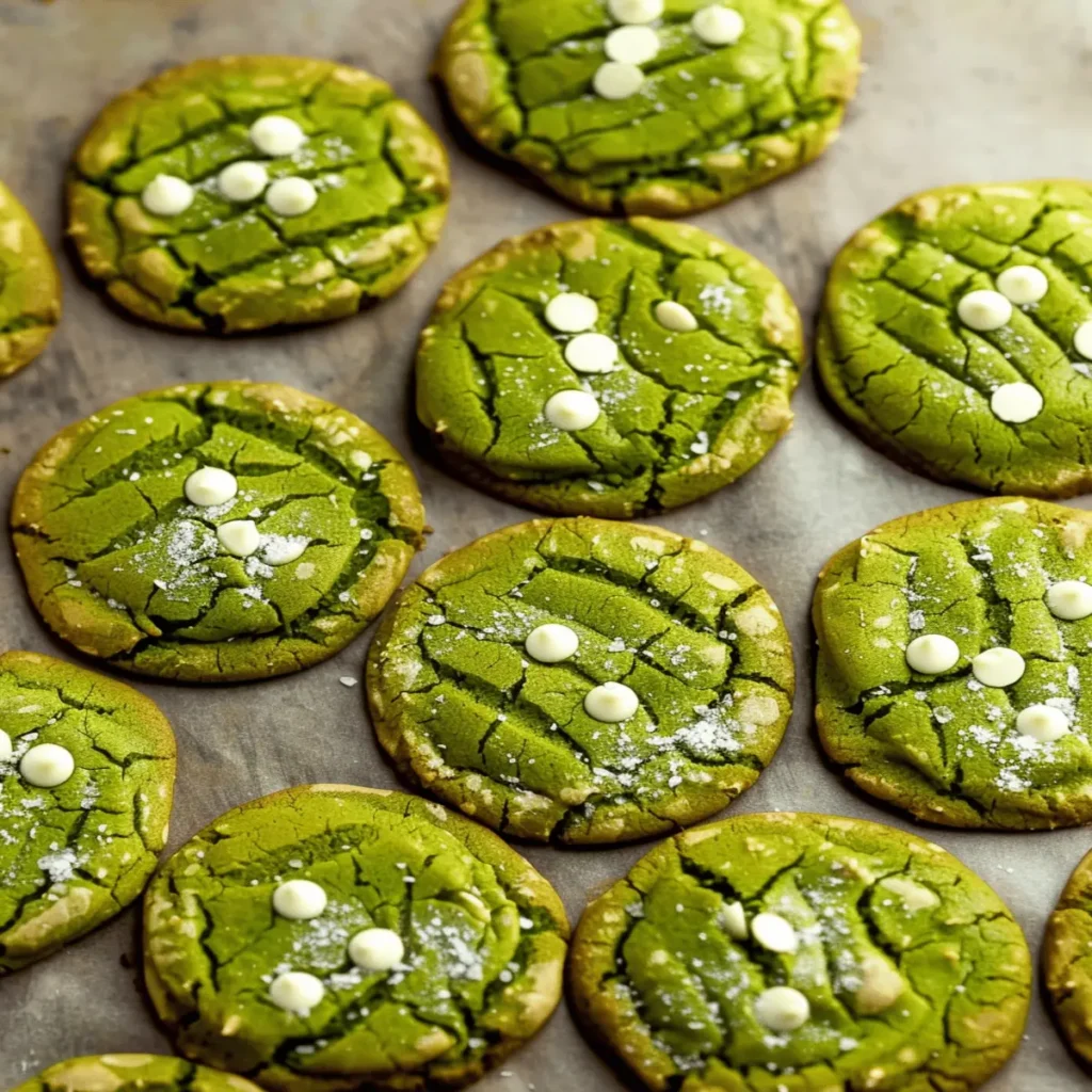 Easy Vegan Matcha Cookies Recipe