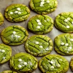Easy Vegan Matcha Cookies Recipe