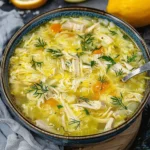 Greek Lemon Chicken Soup