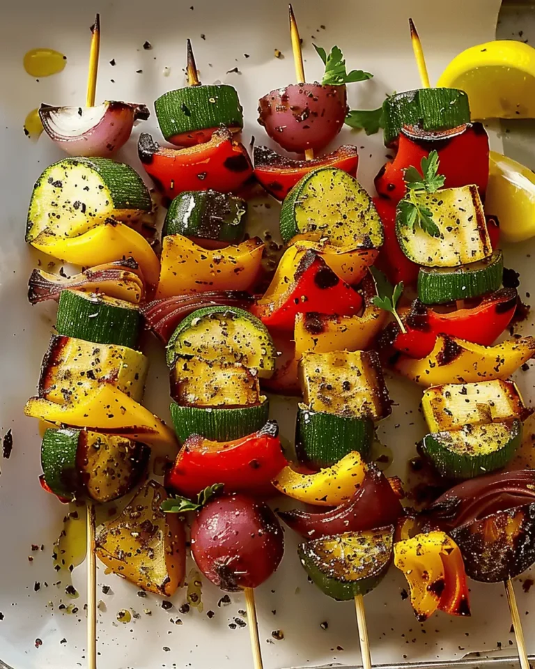 Grilled Vegetable Skewers Recipe