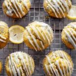 Lemon Poppy Seed Muffins with Icing