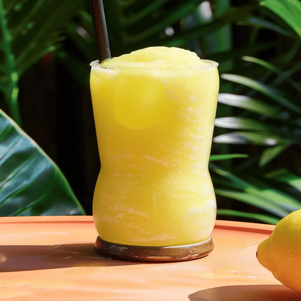 Lemon Slush Bliss: Indulge in This Refreshing Summer Treat