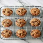 Moist Zucchini Chocolate Chip Muffins