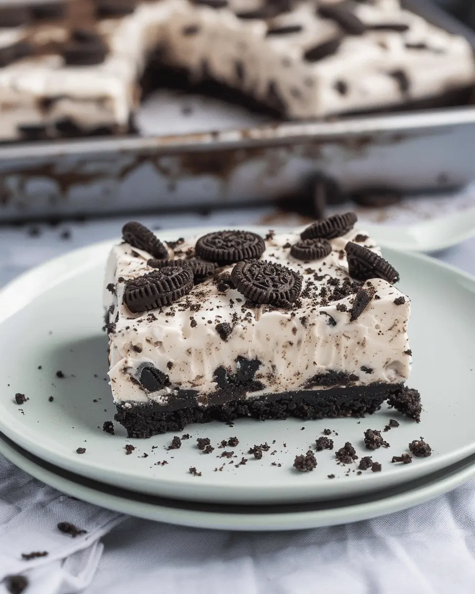 No-Bake Oreo Cheesecake Bars: The Easiest Dessert Delight