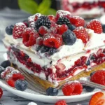 No Bake Summer Berry Lasagna: Delight in a Cool Treat!