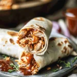 Quick BBQ Chicken Wraps