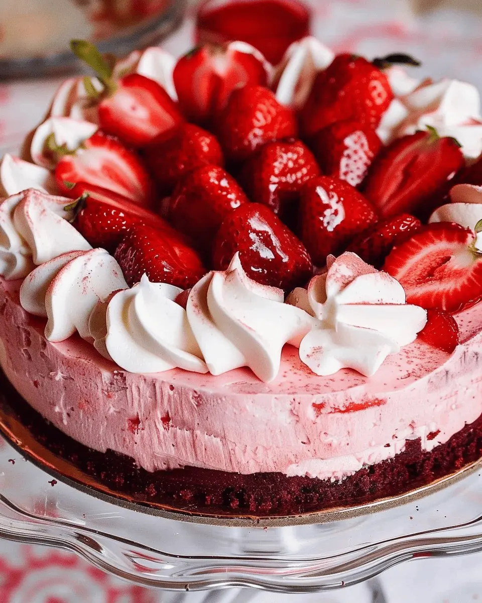 Red Velvet Strawberry Cheesecake: The Best Homemade Delight